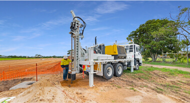 State-of-the-art mobile drill rig